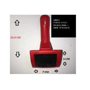 CARDA CURVA PROFESIONAL MINI P/GATO URUS