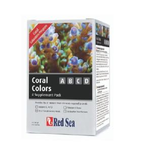 SUPLEMENTO RED SEA CORAL COLORS ABCD 4 X 100ML